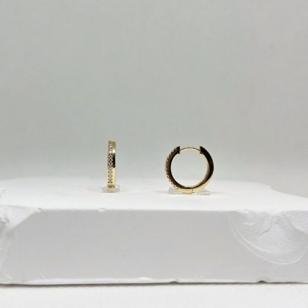 <VIRA VINO> Mono Essence Hoop earring モノ エッセンス フープ ピアス